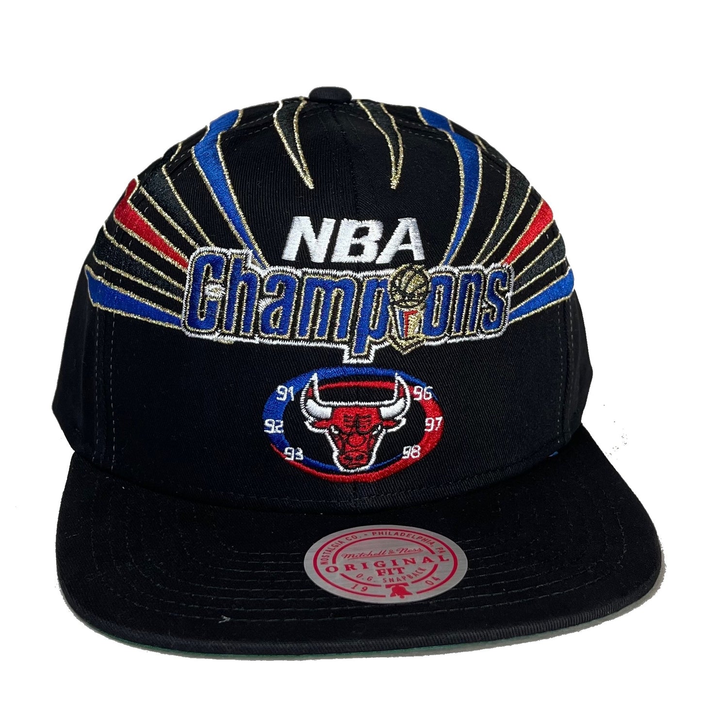 Chicago Bulls NBA Champions (Black) Snapback