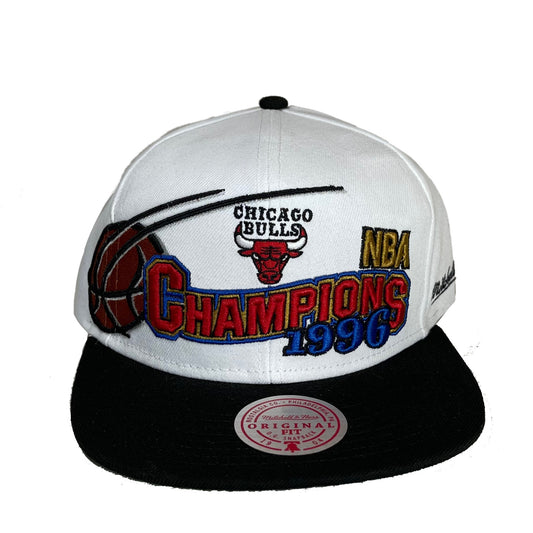 Chicago Bulls Champions 1996 (White) Snapback