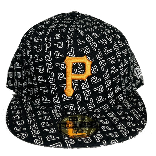 Pittsburgh Pirates "P" (Black) Fitted