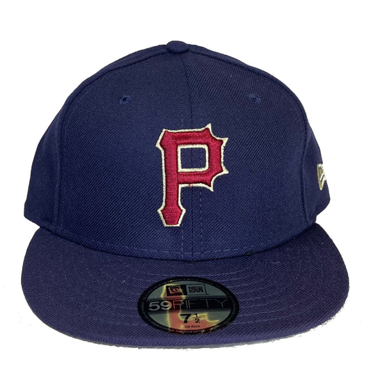 Pittsburgh Pirates (Navy/Red) Fitted