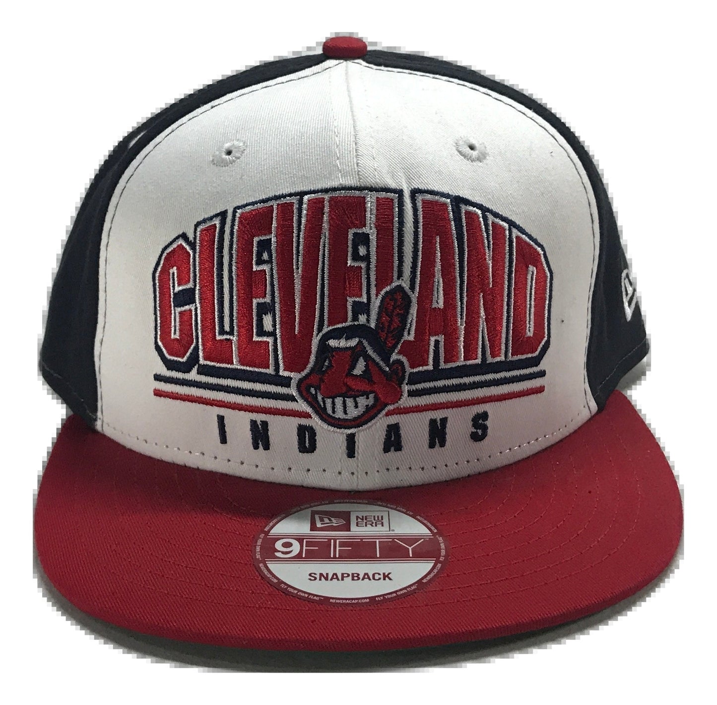 Cleveland Indians (White) Snapback