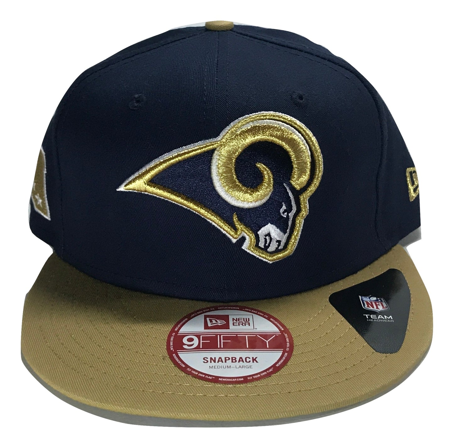 Los Angeles Rams (Blue/Gold) New Era Snapback