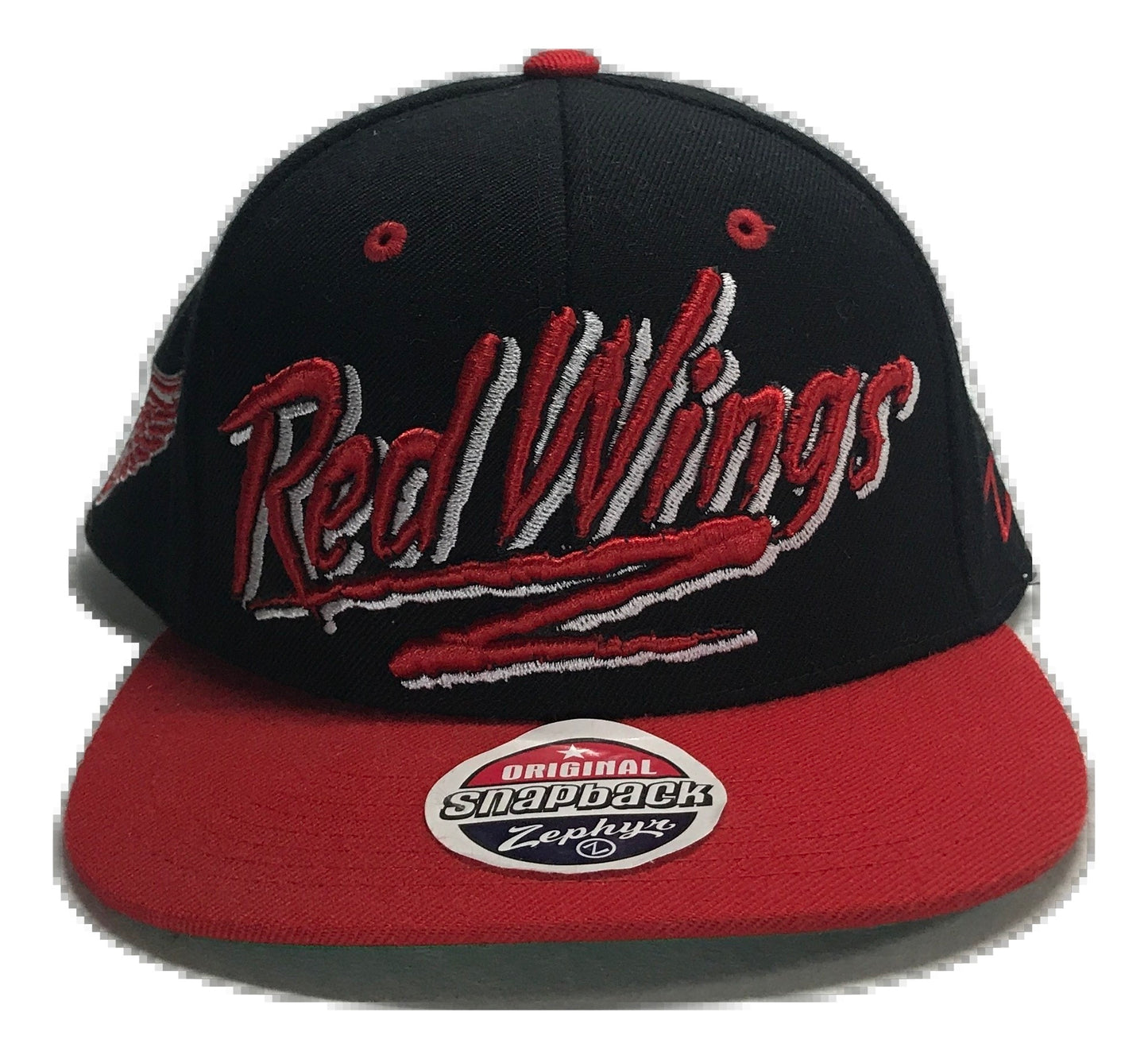 Detroit Red Wings (Black) Snapback