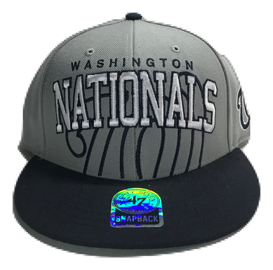 Washington Nationals (Grey) Snapbacks